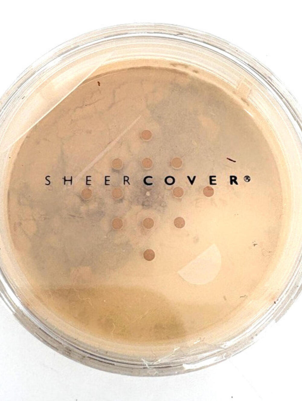 New Sealed Sheer Cover Mineral Foundation Almond .14 oz/4g